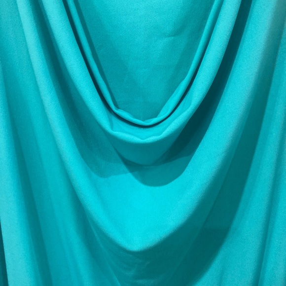 Worthington teal women sleeveless dress size large - Picture 5 of 7